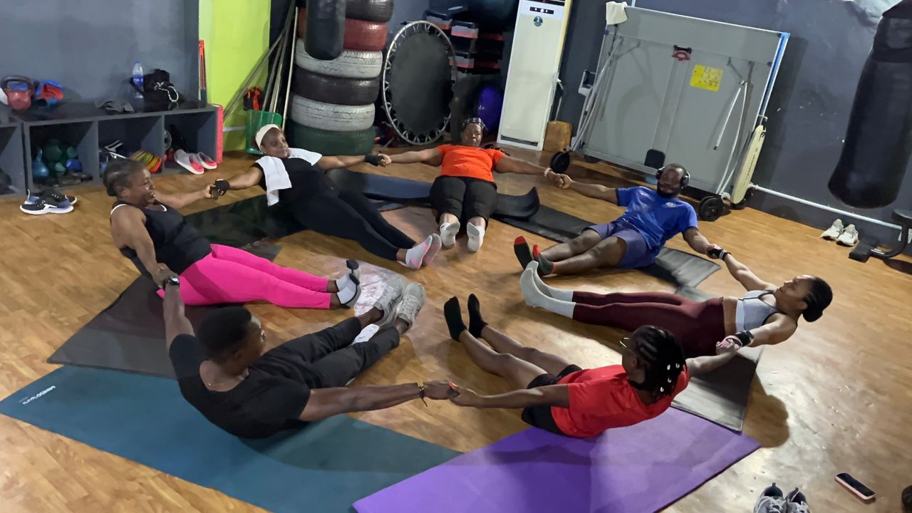 Group fitness class 2